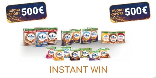 Instant win Cereali Fitness