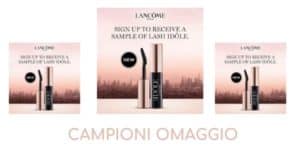 Campioni omaggio mascara Lancôme Lash Idôle