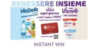 concorso instant win Vitasnella