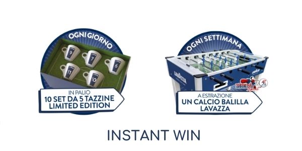 concorso instant win Lavazza