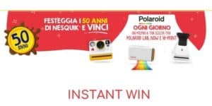 concorso instant win Nesquik