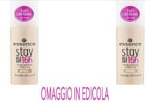 omaggio Confidenze stay ALL DAY 16h long-lasting fondotinta viso