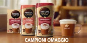 campione omaggio Nescafe Gold Cappucino