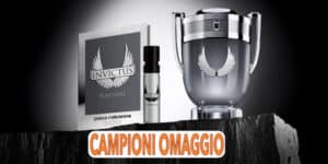 campioni omaggio paco rabanne invictus platinum