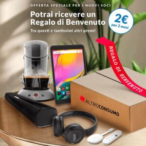 regali di benvenuto offerta altroconsumo 2023