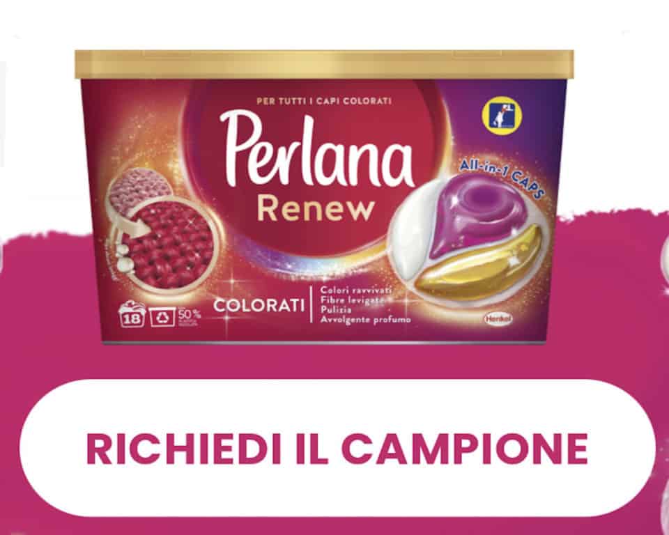 Campioni Omaggio Perlana Renew Caps Colorati