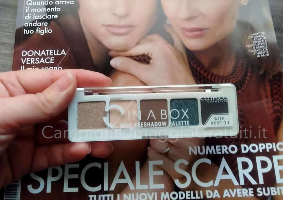 palette eyeshadow 5 in a box catrice cosmetics