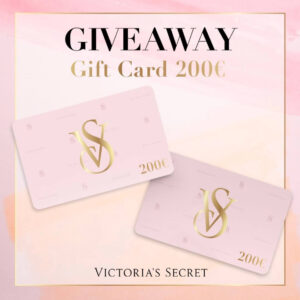 giveaway victoria's secret vinci gift card da €200