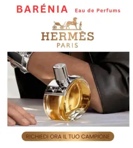 campione omaggio profumo Hermès Barénia Eau de Parfum Intense