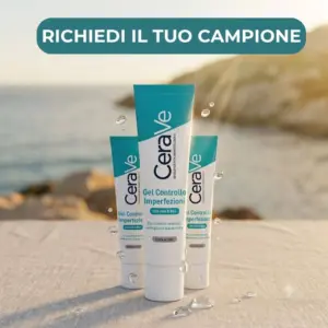 Richiedi il tuo campione omaggio CeraVe Gel Controllo Imperfezioni
