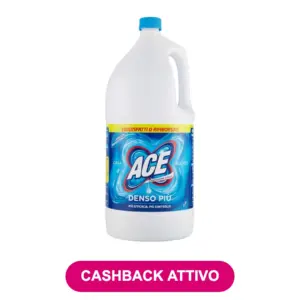 Cashback ACE, rimborso 5 euro