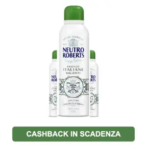 Cashback Neutro Roberts da MD, deodoranti spray con rimborso 2 euro