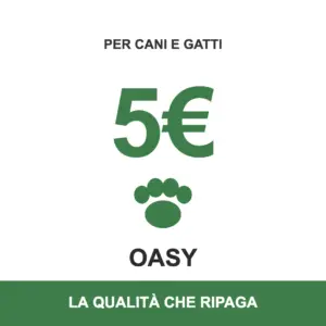 Cashback Oasy La qualita che ripaga, 5 euro di rimborso