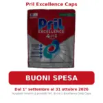 Cashback Pril Excellence Caps, buoni spesa