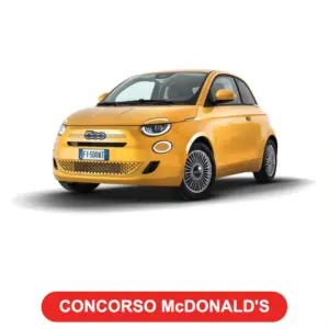 Concorso McDonald's McChicken Creation Fiat 500 Hybrid Pop