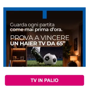 TV Haier Mini LED 65 pollici in palio con il concorso instant win Haier