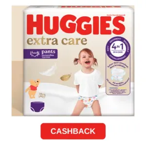 Cashback Huggies 2026, rimborso su pannolini e mutandine