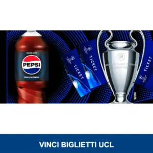 Biglietti Champions League e Pepsi in palio nel concorso Pepsi Lidl UCL 2026