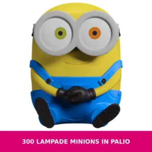 Lampada squishy LED Minions in palio nel concorso Santàl Ti premia