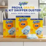 Prova gratis il kit Swiffer Duster, diventa tester e ricevilo gratis
