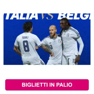 Biglietti Italia Belgio in palio con il concorso Vivo Azzurro Fan 2