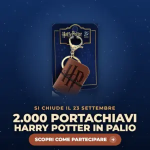 Portachiavi Harry Potter in palio con il concorso Vinci la magia di Acqua & Sapone