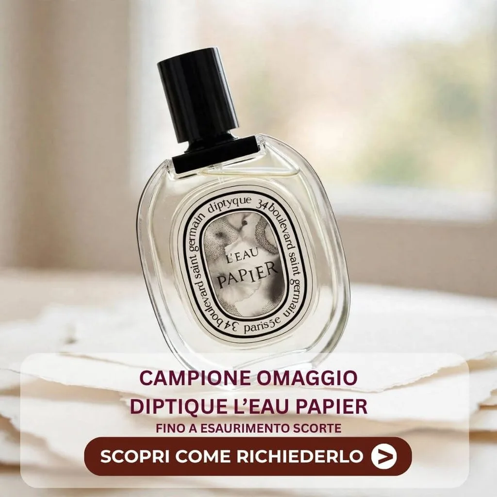 richiesta campione omaggio diptique l'eau papier