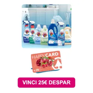 Prodotti Chanteclair, Spuma di Sciampagna e Quasar con la Happy Card Despar da 25 euro in palio