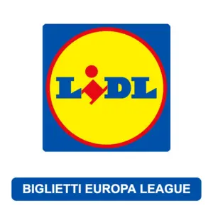 Logo Lidl, concorso Tifa con Lidl con biglietti di Europa League in palio