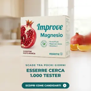 Confezione Improve Magnesio di Esserre, prodotto tester TRND