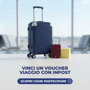 Voucher viaggio in palio nel concorso Instagram InPost