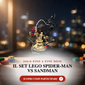 Set LEGO Spider-Man vs. Sandman in palio ogni giorno con il concorso MediaWorld Club di settembre 2026