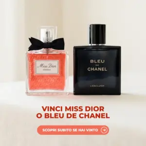 Miss Dior Essence e Bleu de Chanel L'Exclusif, i profumi in palio nel concorso Accademia del Profumo