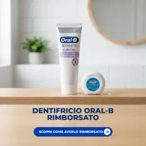 Dentifricio Oral-B 3D White Clinical e filo interdentale Oral-B