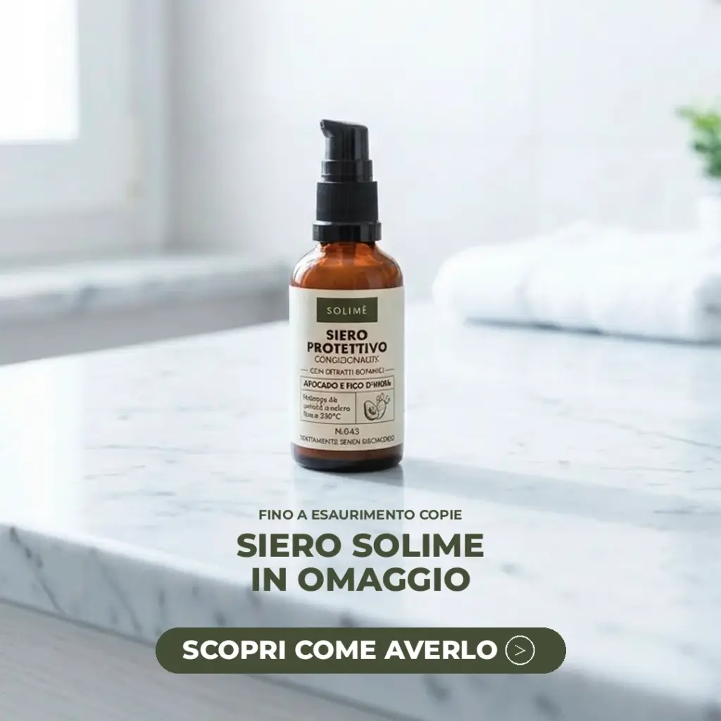 Siero termoprotettivo Solimè in omaggio con Natural Style