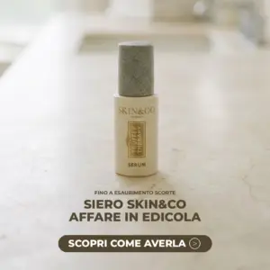 Siero SKIN&CO Truffle Therapy al tartufo nero in edicola con OGGI