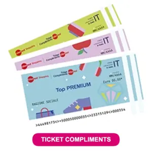 Buoni acquisto Ticket Compliments Top Premium