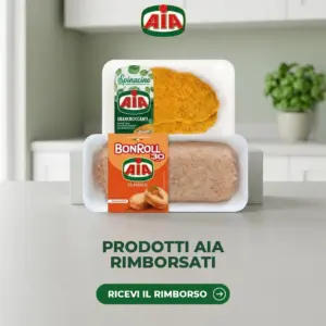Confezioni AIA BonRoll e Spinacine per il cashback AIA da Despar