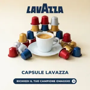 Capsule Lavazza compatibili con macchine Nespresso Original, campione omaggio