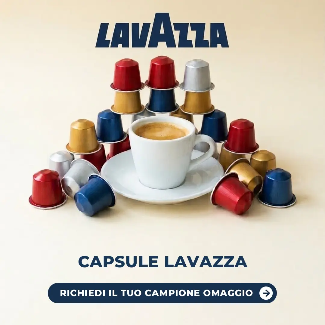 Capsule Lavazza compatibili con macchine Nespresso Original, campione omaggio