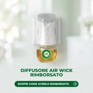 Diffusore elettrico Air Wick inserito nella presa a muro