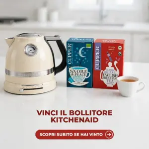 Bollitore KitchenAid e tisane Cupper del concorso Cupper