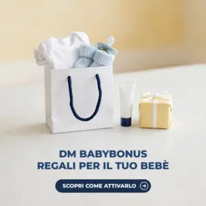 dm babybonus: coupon e regali di dm drogerie markt per il bebè fino a 3 anni