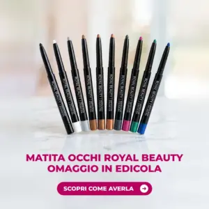 Matita occhi Royal Beauty allegata a Donna Moderna, dieci colori