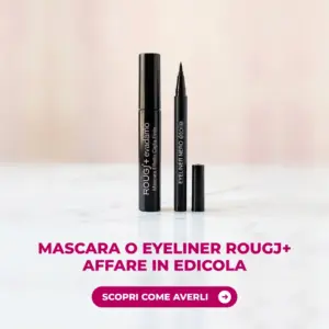 Mascara Evadamo ed eyeliner Étoile Rougj+ allegati a Elle