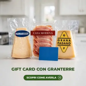 Formaggi Parmareggio, Casa Modena e Grana Padano con gift card della raccolta punti GranTerre