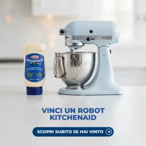 Maionese Kraft Mayo e planetaria KitchenAid del concorso Colora le Feste