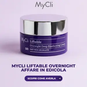 Campione omaggio MyCli Liftable Overnight con Vanity Fair in edicola