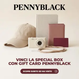 Concorso Pennyblack An Authentic Journey: Special Box con gift card in palio