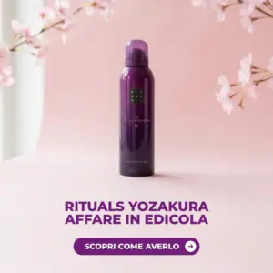 Foaming Shower Gel Rituals The Ritual of Yozakura 200 ml, allegato a Vanity Fair